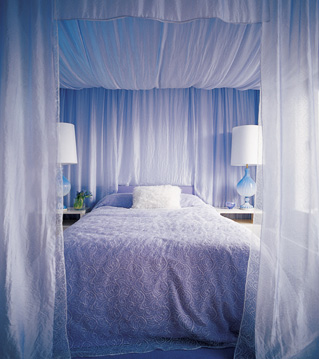 Pale Blue and White Bedrooms - Panda's House