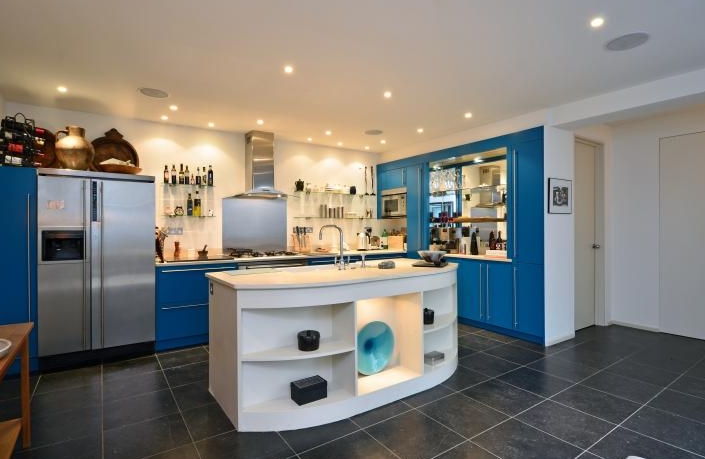 Royal Blue Kitchen