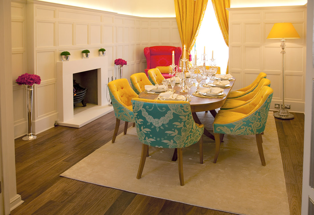 The same dining room, taken from opposite side, via Panda's House