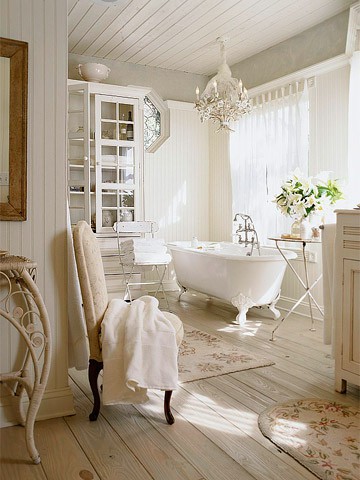 Shabby Chic Fireplace In Bathrooms - Luxury living Room Furniture ...