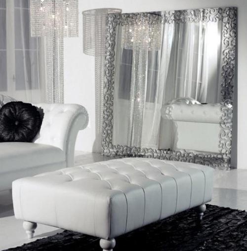 Black And White Living Room Glamour Panda S House