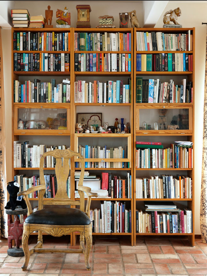 bookcase library home