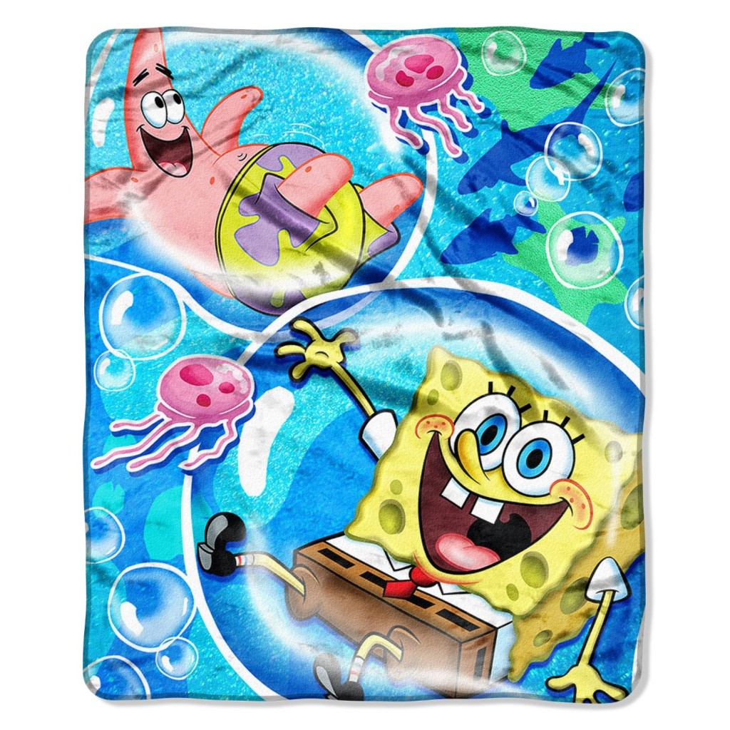 Micro-Raschel Blanket spongebob