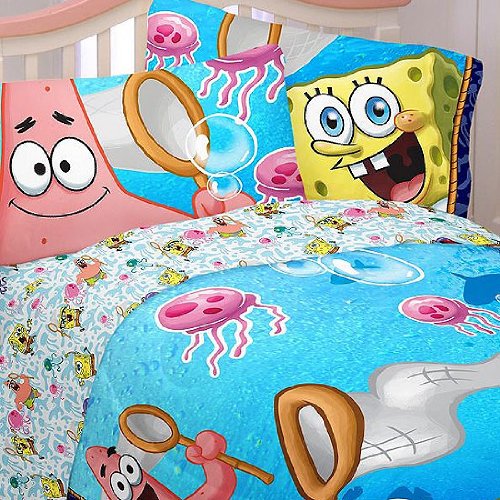 Spongebob Squarepants Jellyfishing Hunt bedding