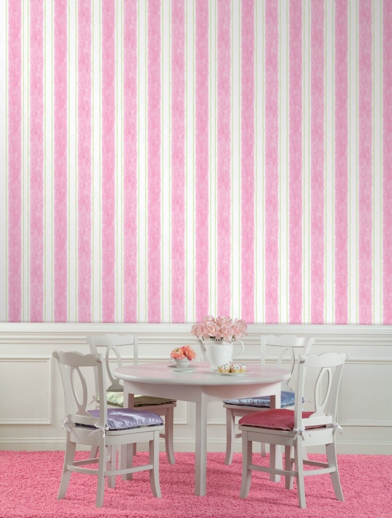 wallpaper pink and white stripe
