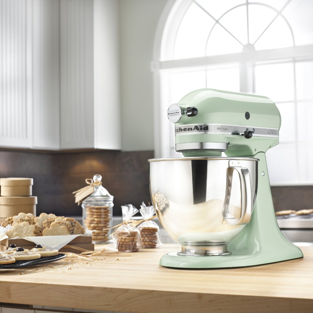 KitchenAid Artisan 5-Quart Stand Mixers in mint