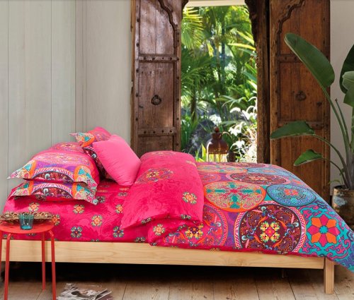 bedding bohemian