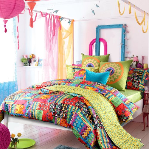 Exotic Colorful Bedding - Panda's House Exotic Colorful Bedding - Panda's House