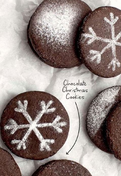 Chocolate-Christmas-Cookies