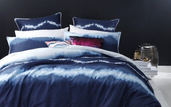 Tie gyed indigo bedding