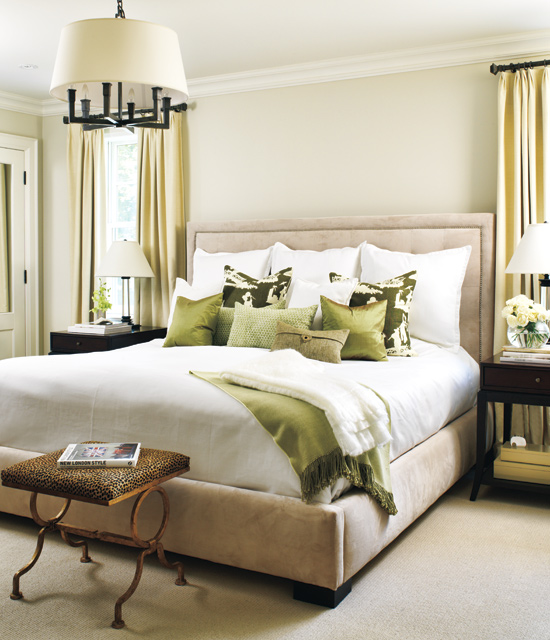 neutral colored bedroom