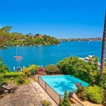 pool with water view