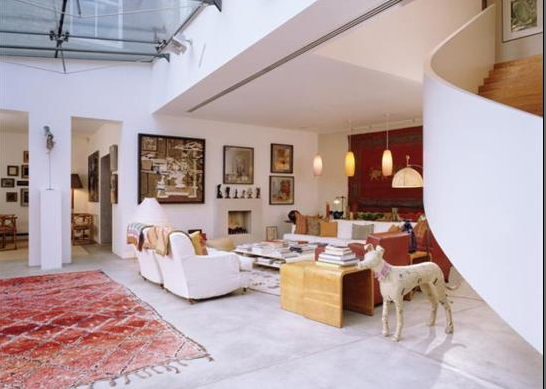 contemporary living room