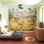 Dinosaur Land Bedroom Scene