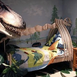 dinosaur theme bedroom