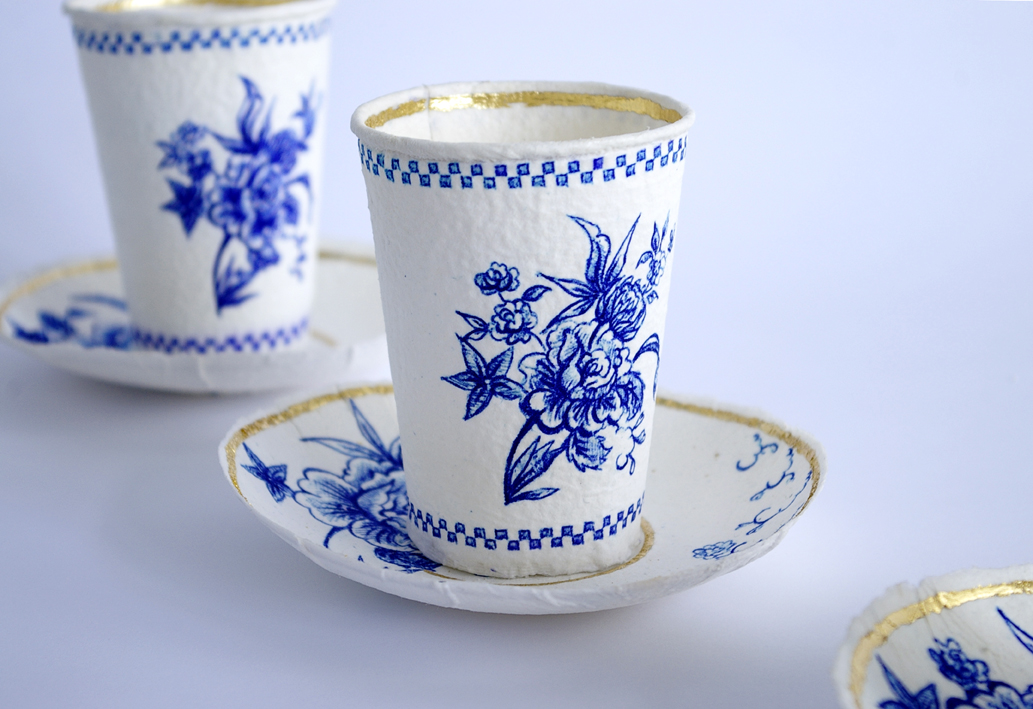 paper porcelain cups