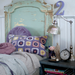 purple shabby chic