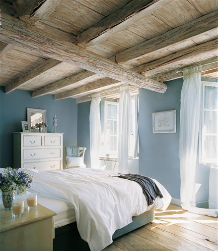 blue bedroom