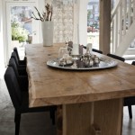 raw wood table