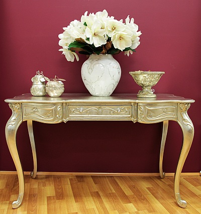 Silver Gilded Hall Table