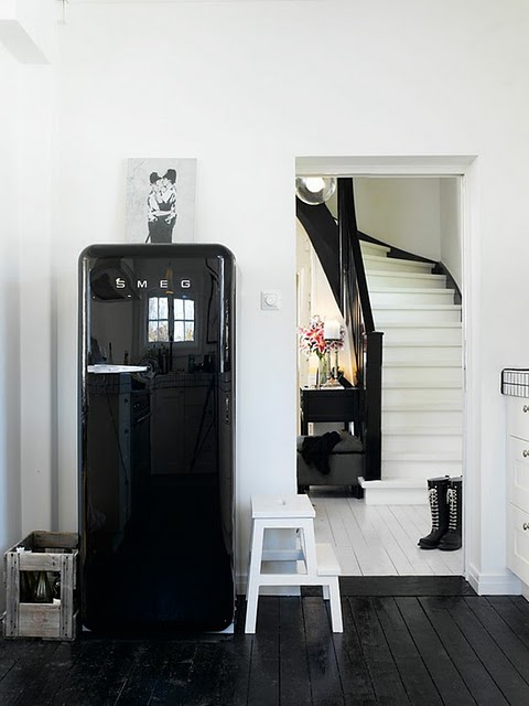 Black Smeg Fridge
