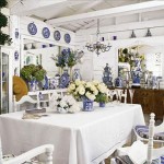 white-blue-dining-room