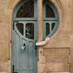 Art Nouveau-door