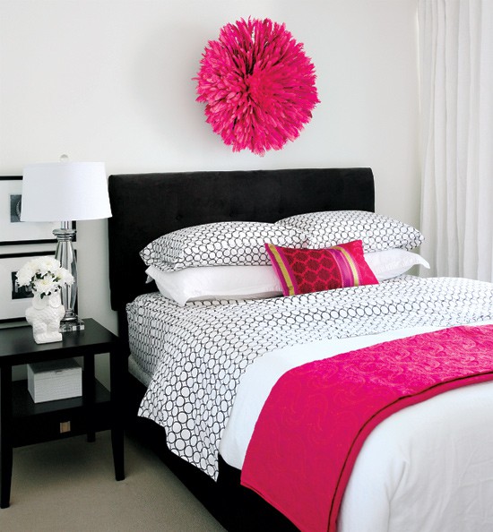 Pink and Black Bedrooms Panda's House