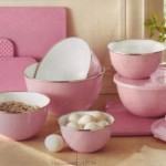 Pink Kitchen Bowls and Cutting Boards