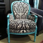 black-white-turquoise-damask-armchair