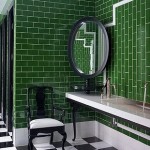 kelly wearstler green bathroom