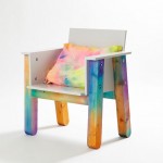 rainbow easy chair