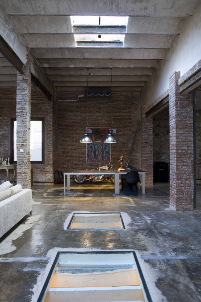 warehouse to loft conversion in Barcelona