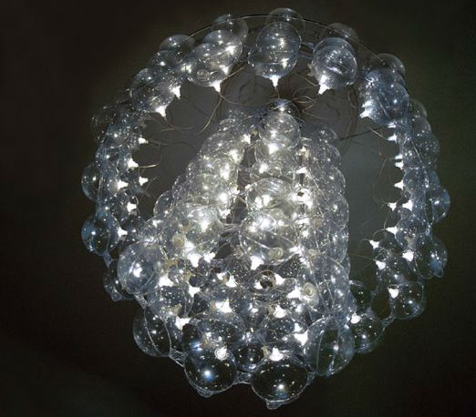 Bubbles chandelier