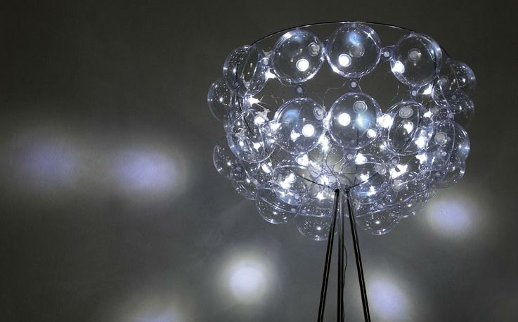 Bubbles lamp