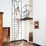 metal framed stairs