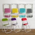 pantone colored folding chairs