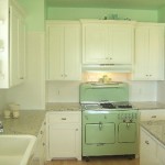 Retro jade kitchen