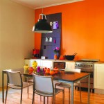 tangerine-orange-kitchen