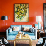 tangerine tango wall