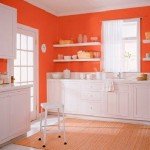 white-orange-kitchen