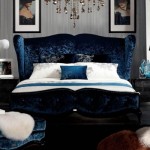 armani-blue-velvet-bed