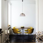 Mustard yellow chairs