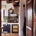 Kitchen in Belvedere castle in Umbria Italy.