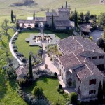 Belvedere castle in Umbria Italy