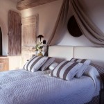 Bedroom in Belvedere castle in Umbria Italy.