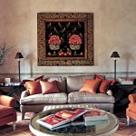 Lounge room in Belvedere castle in Umbria Italy