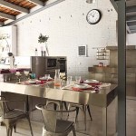 industrial loft kitchen