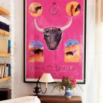 spanish-style-pink-toro-painting