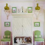 Pink and Green Interiors
